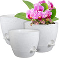 12/10/9 inch Large Self Watering Pots, Plant Pots by WSMKSZ