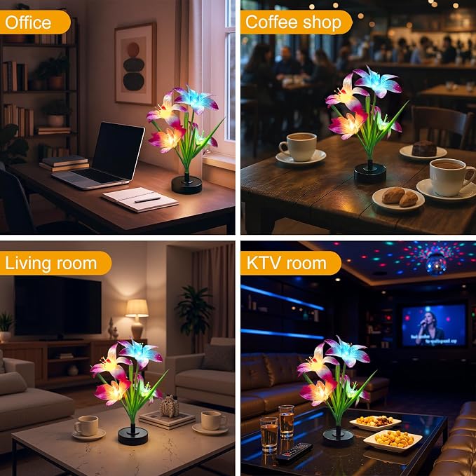 Upgraded Solar Garden Lights, 4 Pack Outdoor Solar Lights, New Round Panel - Image 2