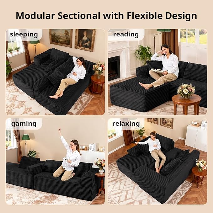 COMHOMA 105”Modular Sectional Sofa - Image 7