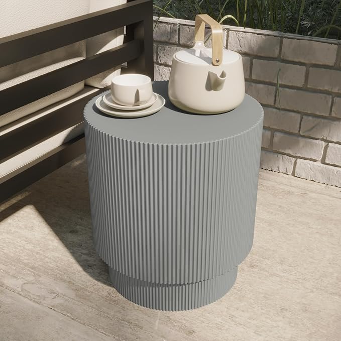 LeisureMod Eden Modern Side End Table – Indoor and Outdoor Accent Table - Image 4