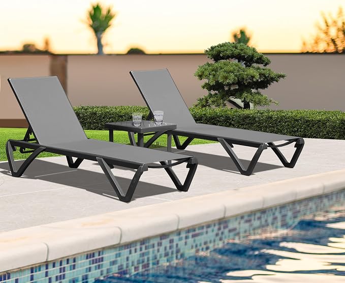 Domi Pool Lounge Chairs Set of 2 - Image 7