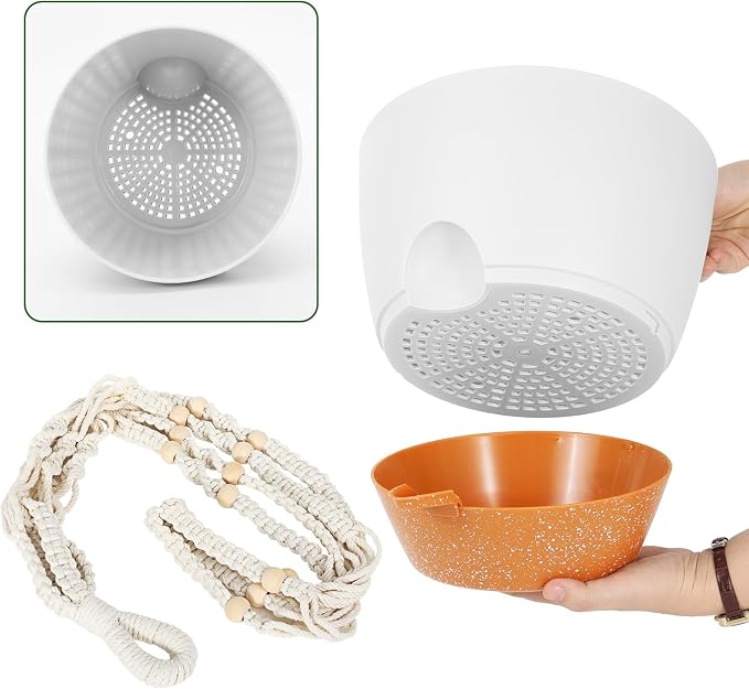 GARDIFE 10 Inch Hanging Planters - Image 3