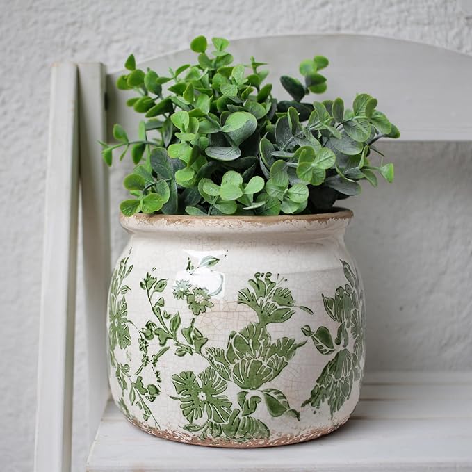 Tuscan Ceramic Indoor Plant Pot & Vase - Image 7