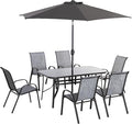 Outsunny 8 Pieces Patio Furniture Set by Outsunny