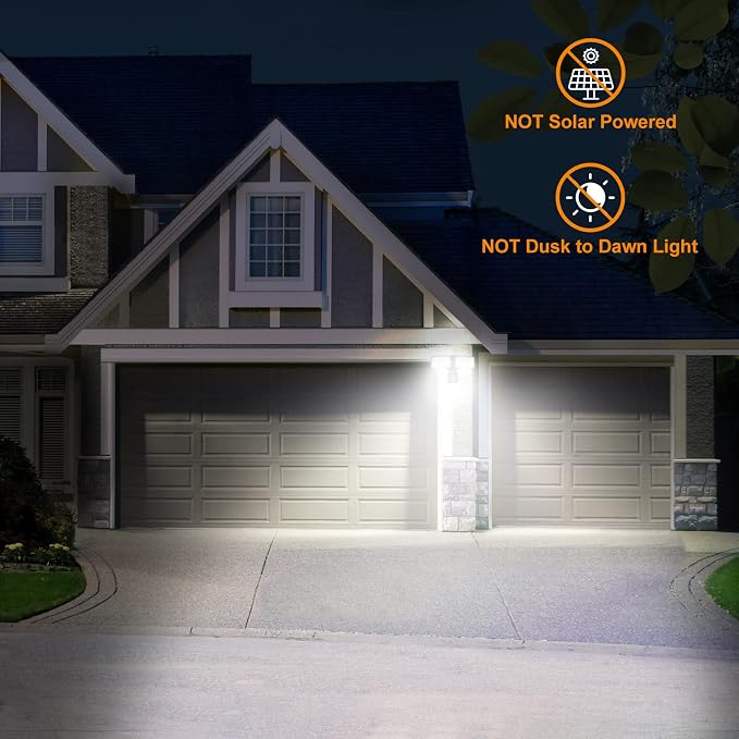 LEPOWER 30W LED Security Lights Motion Sensor Light Outdoor, 3200LM Motion - Image 7