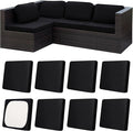 8Pcs Patio Cushion Covers, Outdoor Cushions Covers, Stretch Cushion Covers by Unknown