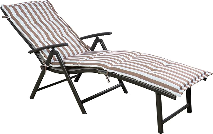 Kozyard Cozy Aluminum Reclining Lounge Chair by Kozyard