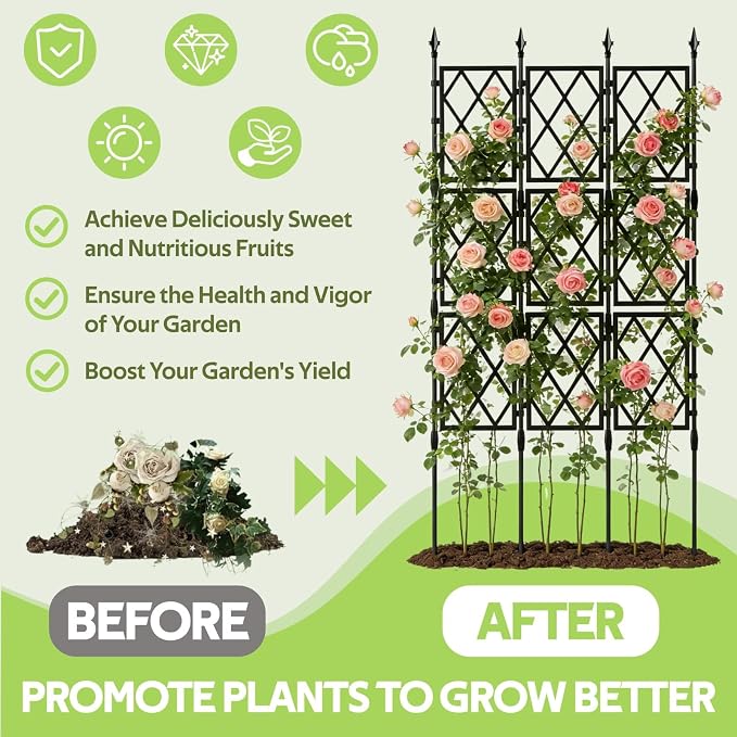 Garden Trellis for Climbing Plants Outdoor - Image 4