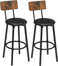 HOOBRO Bar Stools, Bar Stools Set of 2 by HOOBRO
