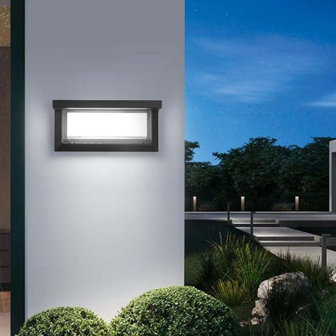 24W LED Outdoor Wall Lights Exterior/Interior Adjustable 3-Color Sconces Lights - Image 9