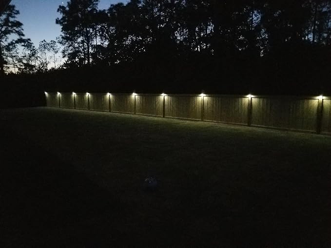 OTHWAY Solar Fence Post Lights Wall Mount Decorative Deck Lighting - Image 9