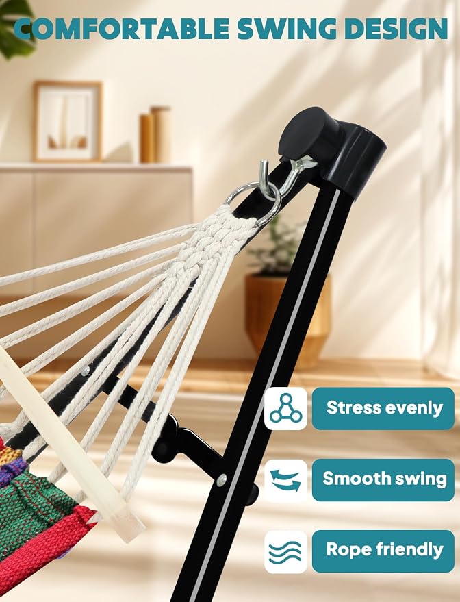 Anyoo 2 in 1 Hammock and Swinging Chair - Image 6