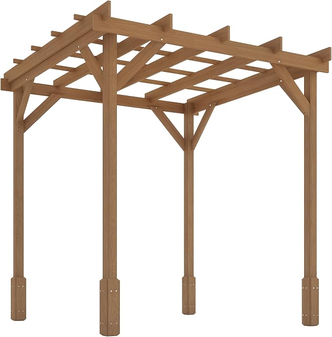 Outsunny 6.6' x 6.6' Outdoor Pergola by Outsunny