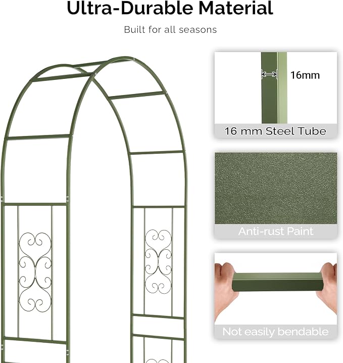 Outvita Garden Arch Trellis - Image 7