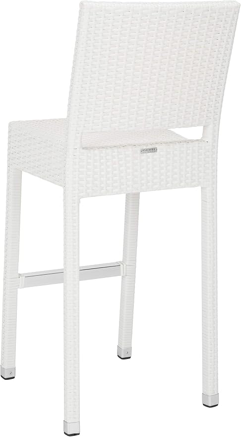 SAFAVIEH FOX5201C Collection Bethel Indoor/Outdoor Bar Stool - Image 5