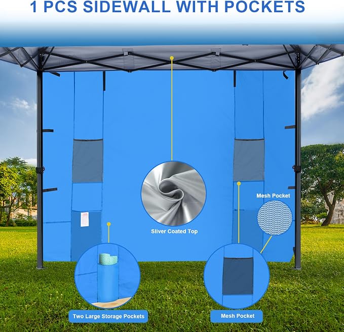 KAMPKEEPER 10x10 Easy Pop Up Canopy Tent - Image 5