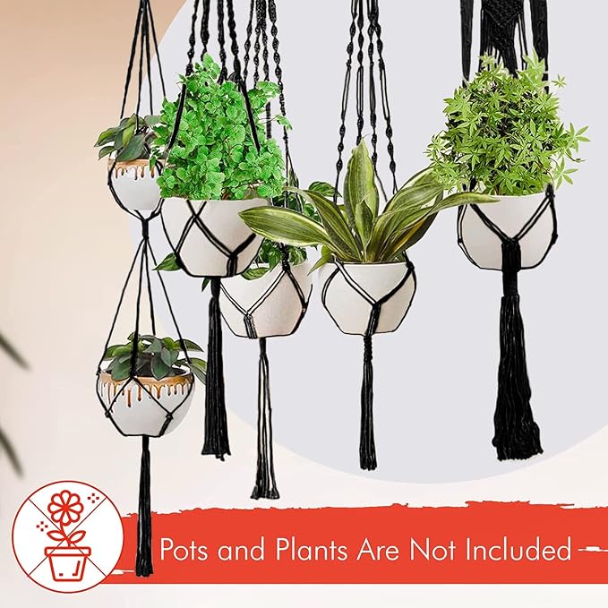 Feedee Macrame Plant Hangers - Image 9