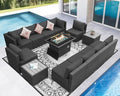 NICESOUL 13 Piece Outdoor Sectional Furniture by NICESOUL
