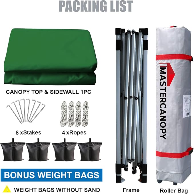 MASTERCANOPY Durable Pop-up Canopy Tent - Image 5