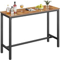 Mr IRONSTONE Bar Table, for Narrow Space, Living Room by MrIRONSTONE