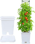 Growing Vegetable Planter Pot 3 Packs, 15 * 14.2 Inches Deep Rectangle Pots by Oliz
