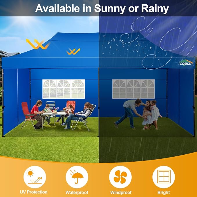 COBIZI 10x20 Pop up Canopy Tent 10x20 Canopy - Image 6