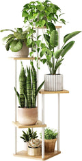 Tall Plant Stand Indoor 5 Tiered Plant Shelf by Gentingbro