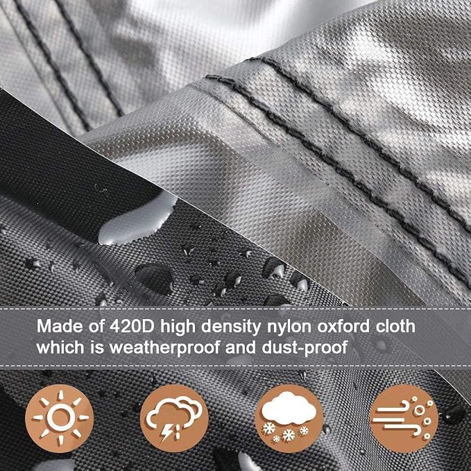 POMER Patio Furniture Set Cover, 114Inch Tall High Table Cover - Image 4