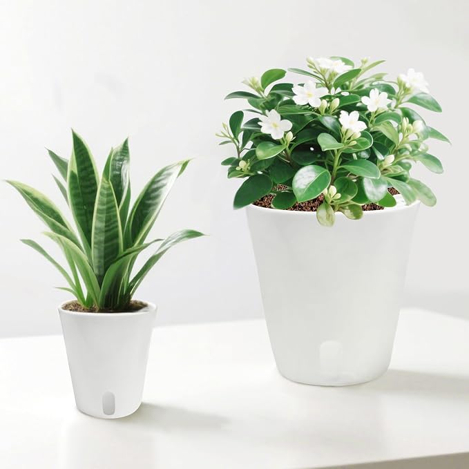 TCBWFY 5 Inch Self Watering Pots - Image 7