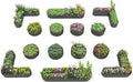 A ANLEOLIFE Set of 14, 18 Inch Tall Raised Garden Beds Kit, Heart-Shaped by AAnleolife