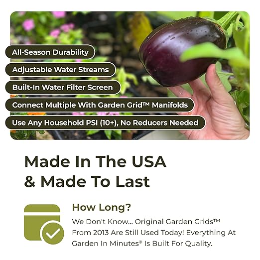 Garden Grid Watering System | Raised Garden Bed Drip Irrigation System – But - Image 4