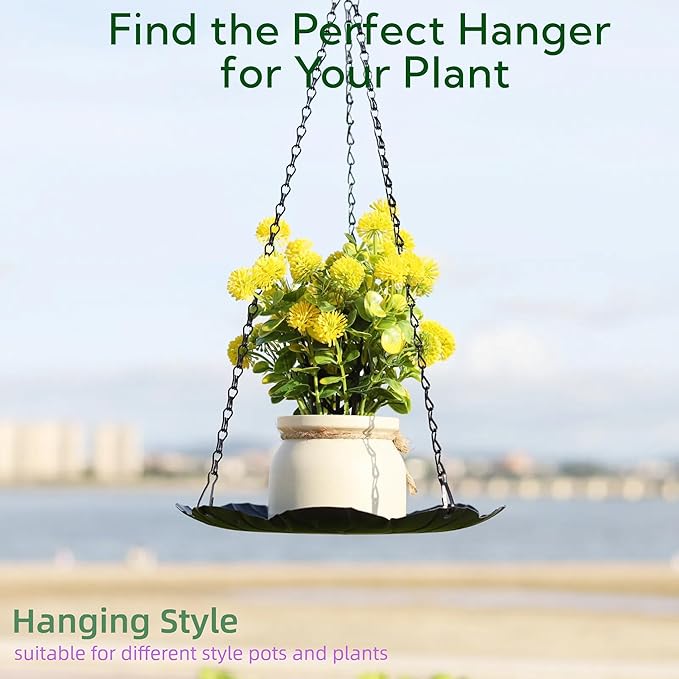 Hanging Planter for Indoor Outdoor, Plant Hanger, Hanging Plant Holder - Image 5