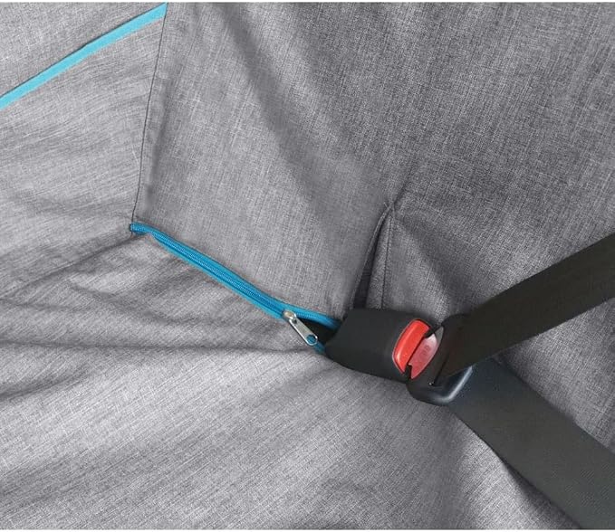Kurgo Heather Half Hammock, Half Car Seat Cover - Image 7
