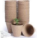 JERIA 50-Pack 3.15 Inch Peat Pots by JERIA