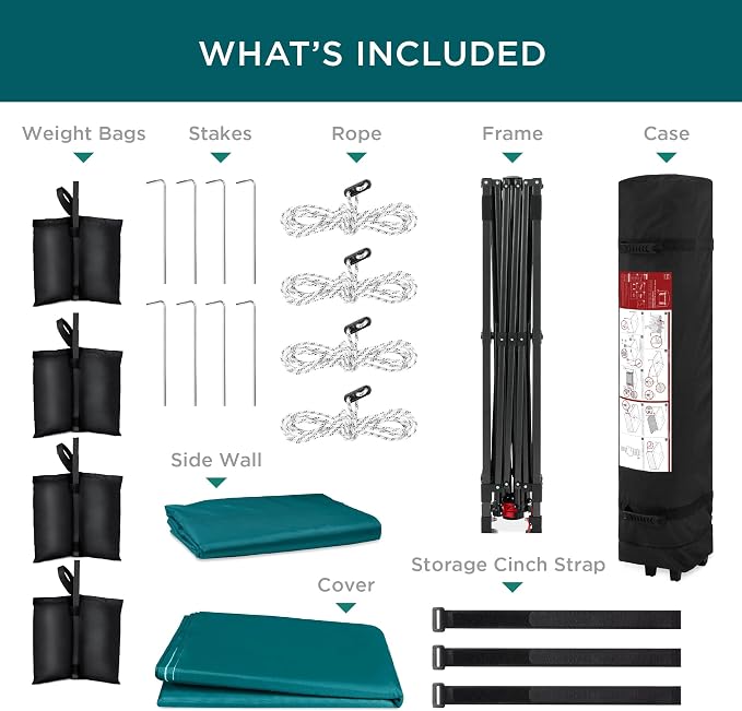 Best Choice Products 10x10ft Pop Up Canopy Tent - Image 7