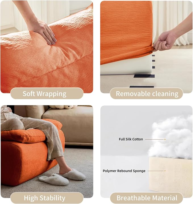Bean Bag Chair - Memory Foam Bean Bag Chair - Image 9