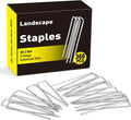 HongWay 360 Pack 6 Inch Landscape Staples, Galvanized Garden Staples 11 Gauge by HongWay