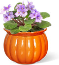 BUYMAX African Violet Pots, Halloween Pumpkin Plant Pots Ceramic Easy Self by BUYMAX