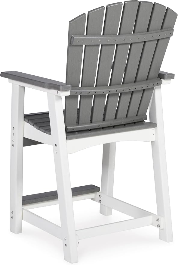 Signature Design by Ashley Outdoor Transville HDPE Patio Barstool - Image 9