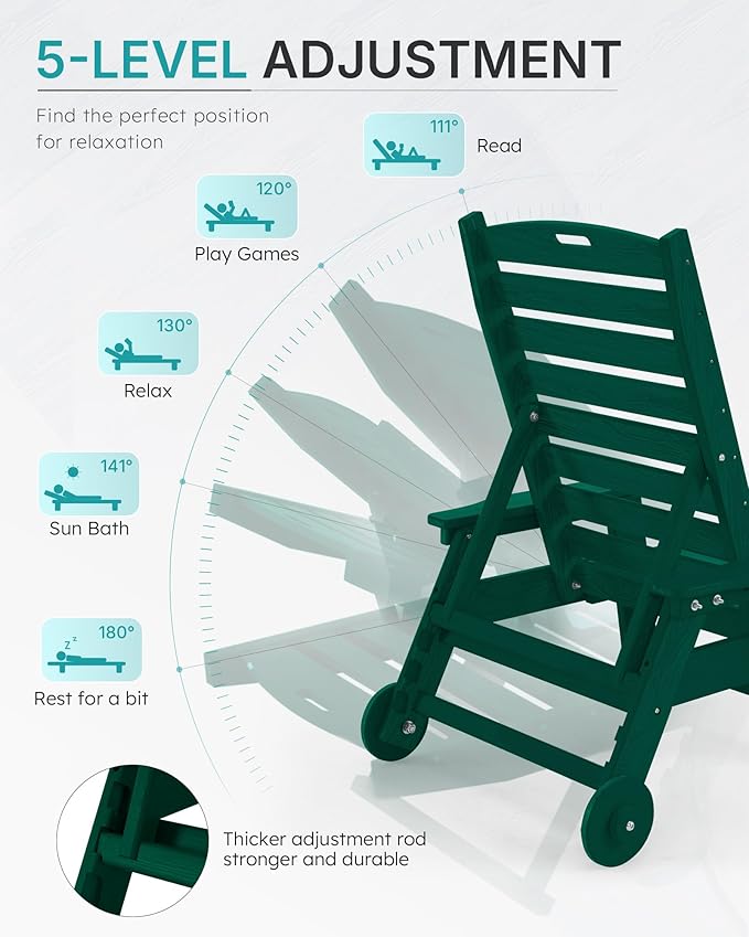 Chaise Lounge Chair Outdoor - Image 4