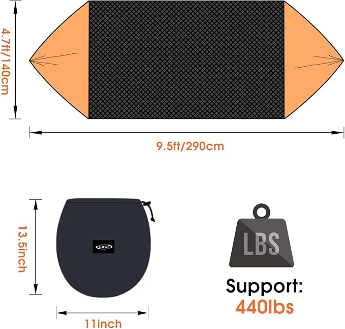 G4Free Large Camping Hammock - Image 4