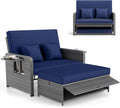 RELAX4LIFE Wicker Patio Outdoor Daybed by RELAX4LIFE