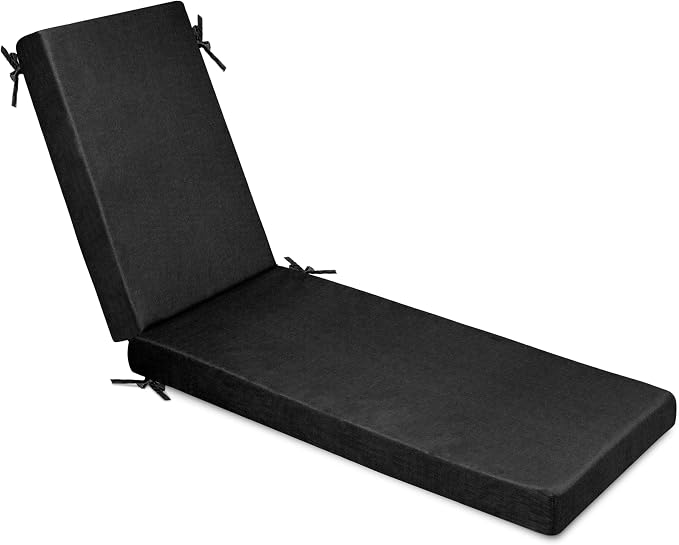 Milliard Memory Foam Outdoor Chaise Lounge Cushion – Lounge Cushion by Milliard