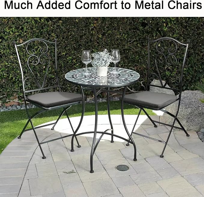 BUYUE 14" Metal Chair Cushions - Image 5