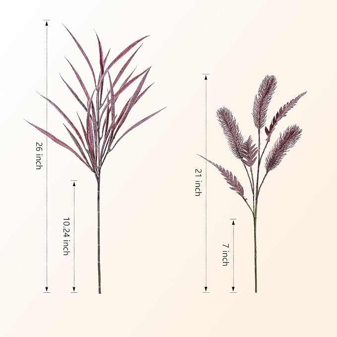 7 PCS Artificial Stems Fake Plants - Image 6