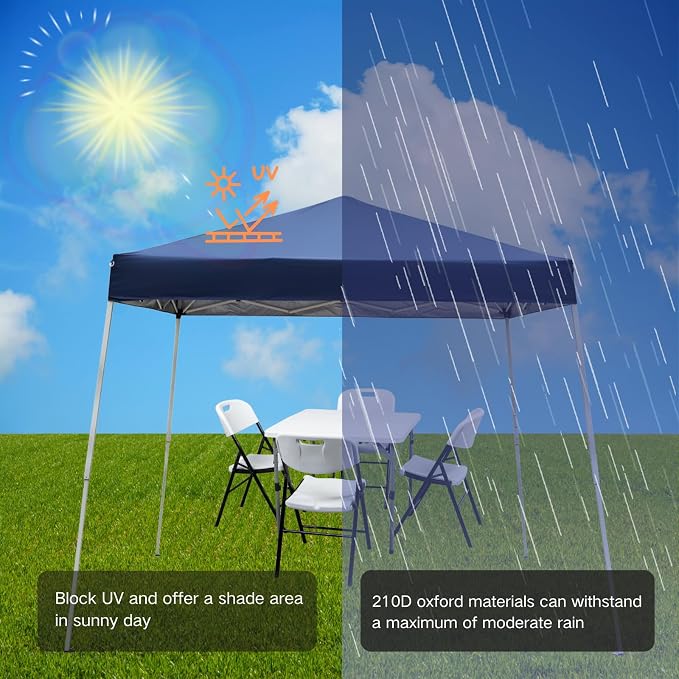 Outvita Canopy 10'x10' Pop Up Commercial Instant Gazebo Tent, Waterproof & UV - Image 5