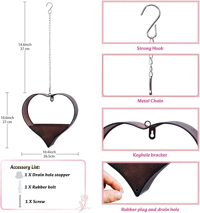 Metal Plant Hangers Indoor and Outdoor: Easter Gifts - Image 4