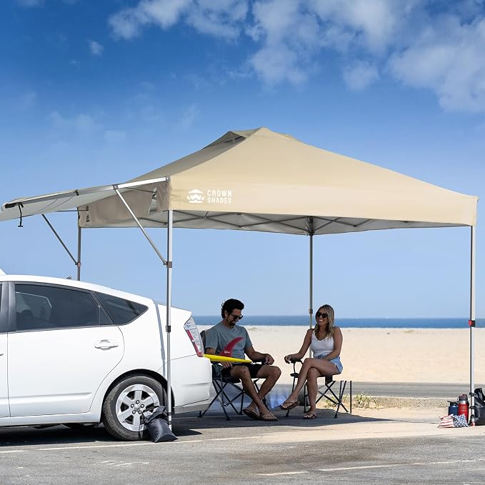 CROWN SHADES 10x10 Pop up Canopy Tent, Instant Commercial Canopy - Image 2