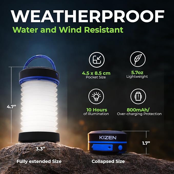 Kizen Outdoor Solar Lantern - Image 7