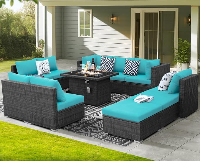 NICESOUL 11 Piece Outdoor Furniture Sets - Image 3